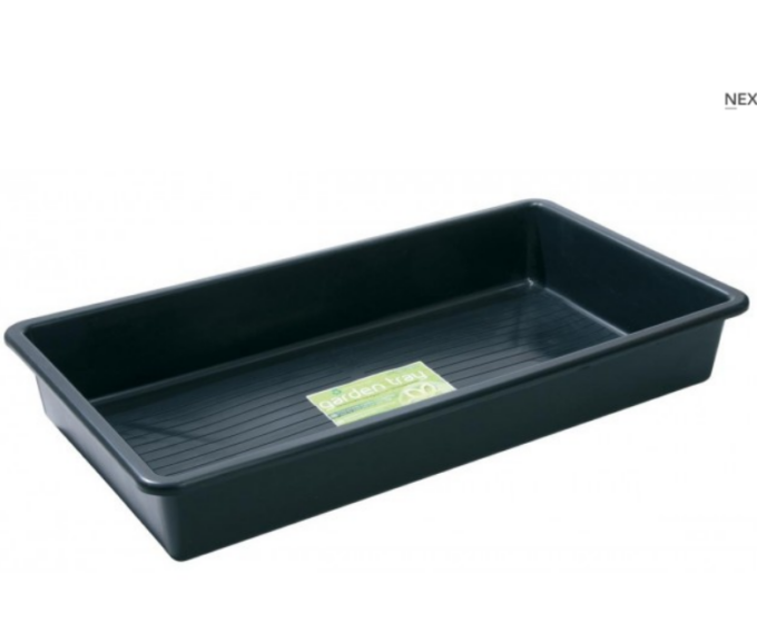 Plastbakker sorte 120 x 60 x 12 cm