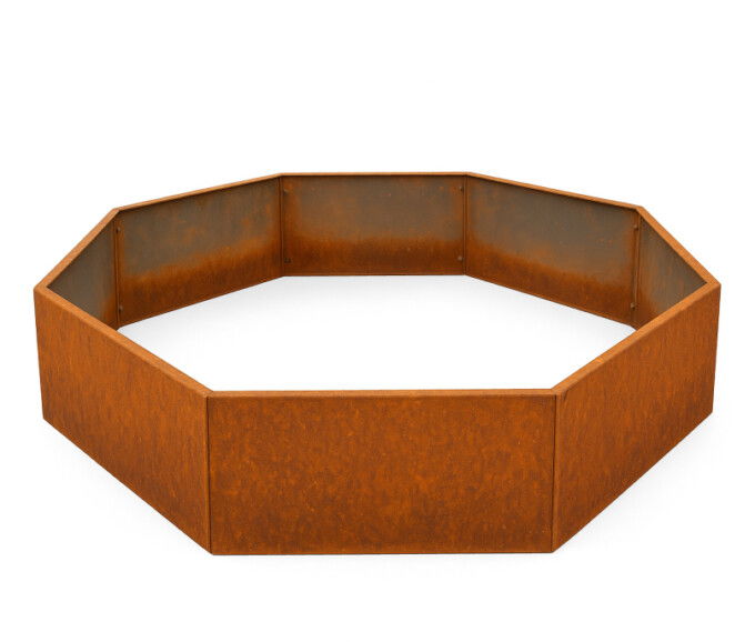 Højbede sæt uden sneglekant sekskantet