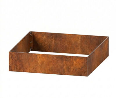 H&oslash;jbede s&aelig;t i 5 mm cortenst&aring;l H25