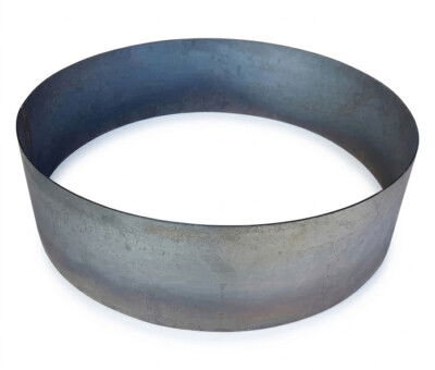 Jern ring rust som ben til rundt spejlbassin