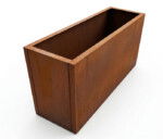 Plantekasse cortenstål 120 x 40 x 60
