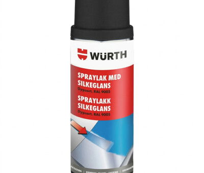 Spraymaling sort blank