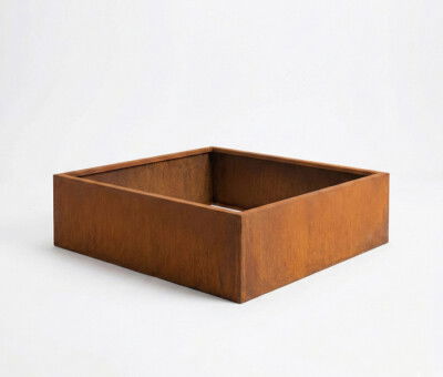 H&oslash;jbede s&aelig;t i 5 mm cortenst&aring;l H25