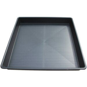 Plastbakker sorte 120 x 120 x 12 cm