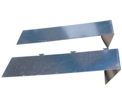 Sneglehegnshj&oslash;rne 90 &deg; udvendig 1mm varmgalvaniseret plade