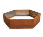 sekskantet højbed uden sneglekant