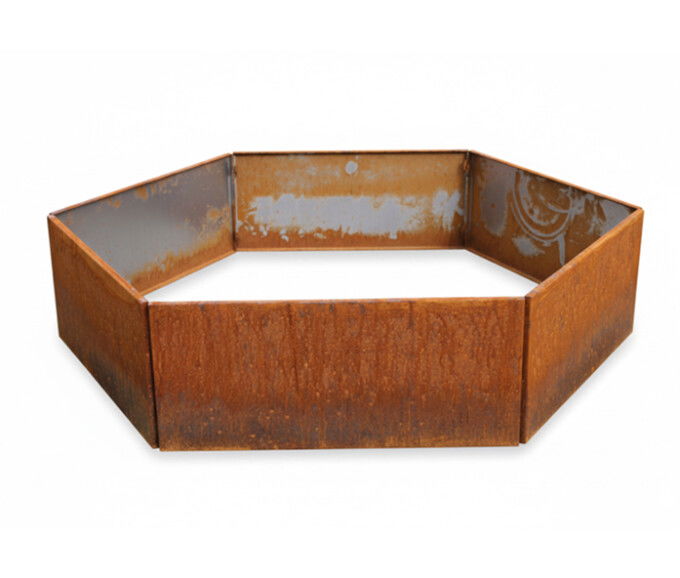 sekskantet højbed uden sneglekant