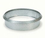 Rundt højbed galvaniseret med sneglekant H26 cm