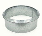 Rundt højbed galvaniseret med sneglekant H54 cm