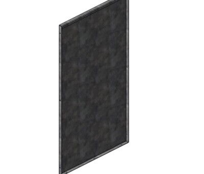 Sidestykke h&oslash;jre, venstre uden udsk&aelig;ring i flere materialer